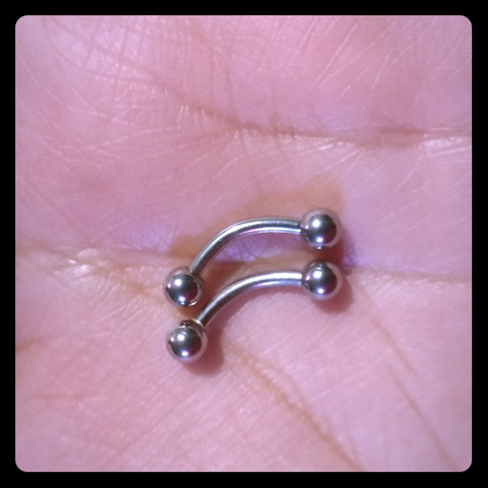 16 gauge nipple rings